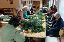 21.11.2024 Adventkranzbinden